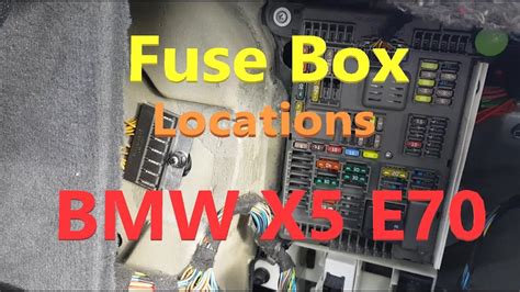 bmw x5 fuse box 2007 